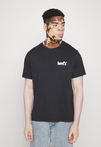 Levi's® RELAXED FIT - T-shirts med print - caviar