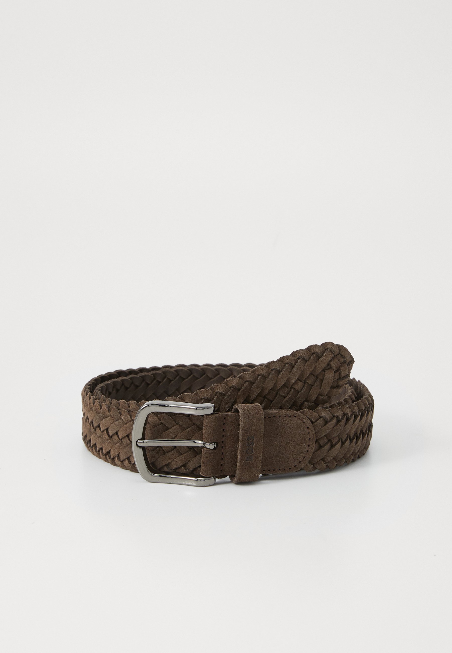 BOSS Ceinture dark brown/marron foncé