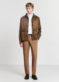 Calliope Pantalon classique - tabacco