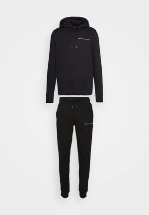 MULTI PLACEMENT TRACKSUIT SET - Survêtement - black