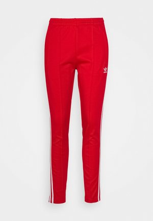 ADICOLOR SUPERSTAR - Pantaloni sportivi - better scarlet