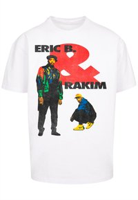 UNISEX ERIC B RAKIM THE TECHNIQUE  - Nyomott mintás póló - white