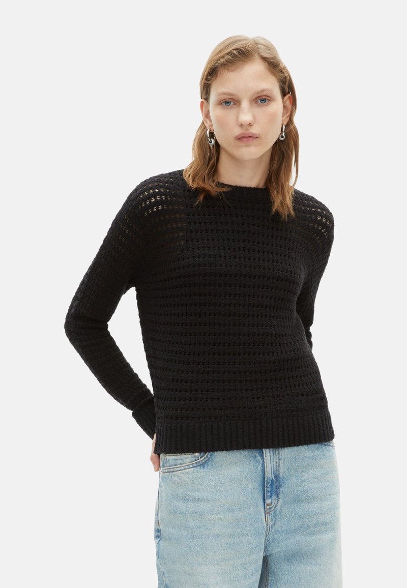 The Kooples Jersey de punto - black