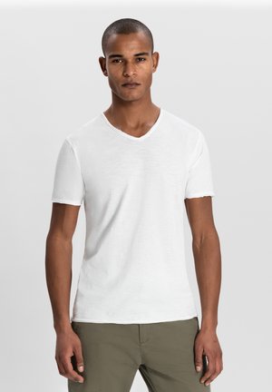 Dstrezzed STEWART - T-shirt basic - white