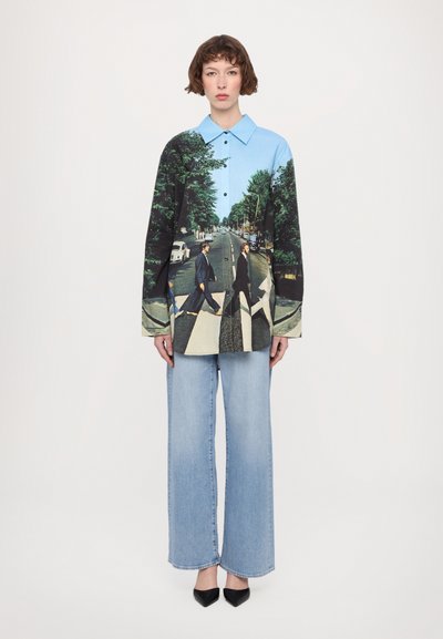 Alice + Olivia FINELY LONG SHIRT - Blusa - multi coloured