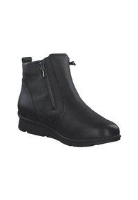 Waldläufer Stivaletti con la zeppa - schwarz