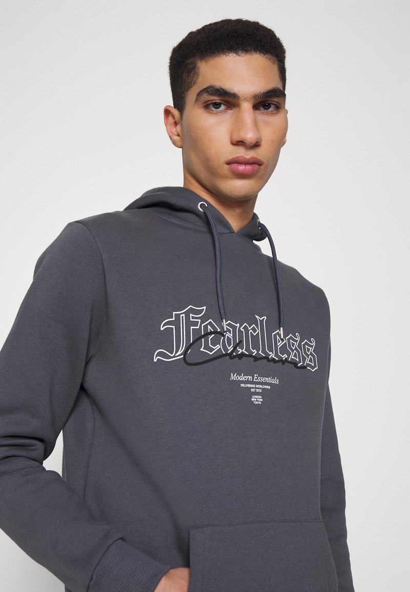 CLOSURE London FEARLESS HOODY - Camisola - charcoal