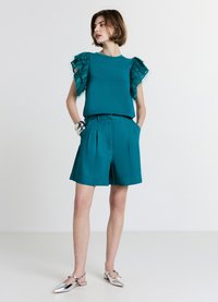 Calliope T-shirt imprimé - verde petrolio