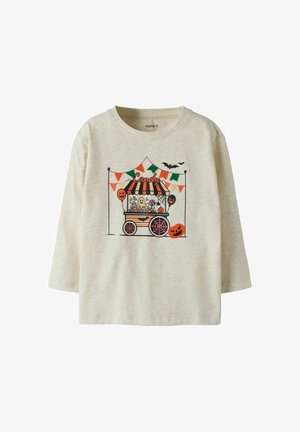 Name it, UNISEX - Longsleeve - peyote melange1