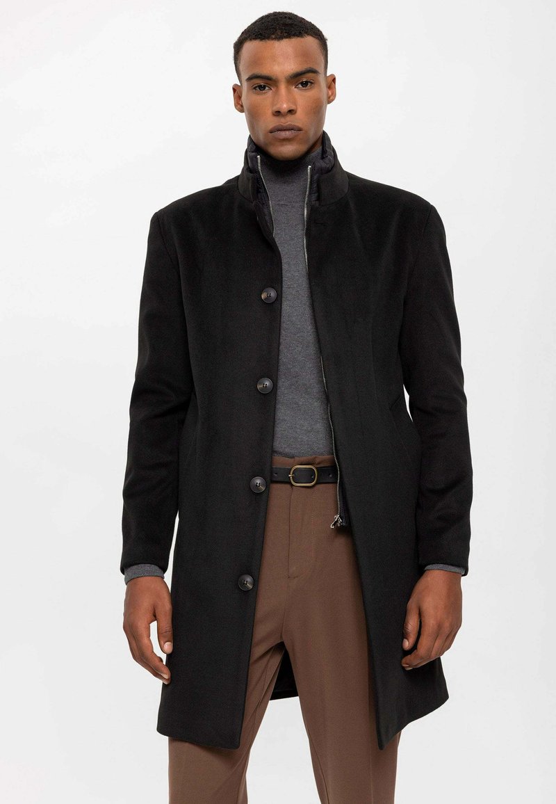ANT Antioch Gray Shawl Collar Wrap Women's Coat - Vaslui main image 0