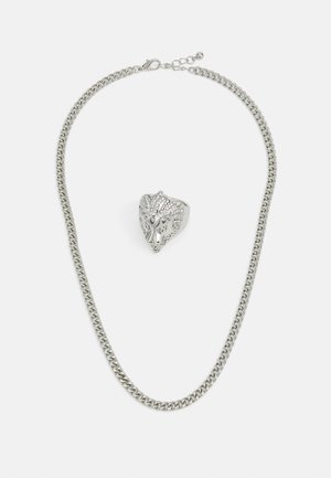 Jack & Jones JACJAGGER GIFTBOX SET UNISEX - Prsteň - silver-coloured