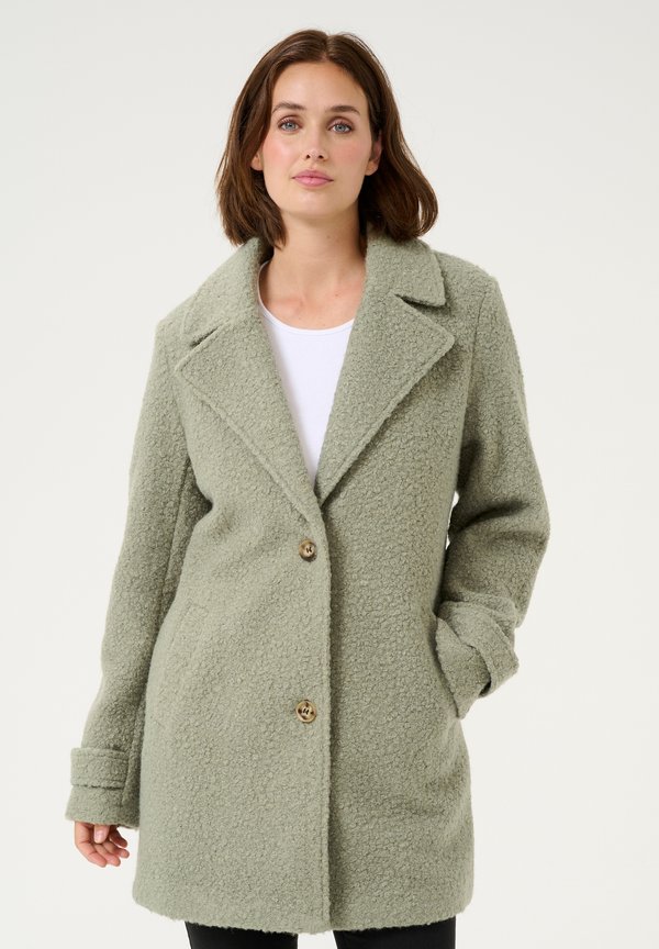 KAANNI  - Klassischer Mantel - vetiver