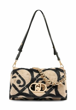 WITH LOGO - Handbag - white black