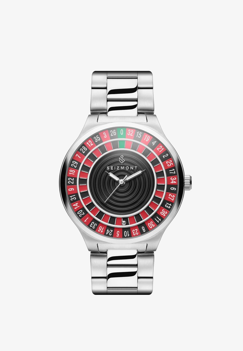 SEIZMONT ACE - Klokke - steel red