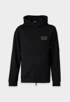 EA7 Emporio Armani, TRAIN PREMIUM LABEL HOODIE - Ελαφρύ μπουφάν - black