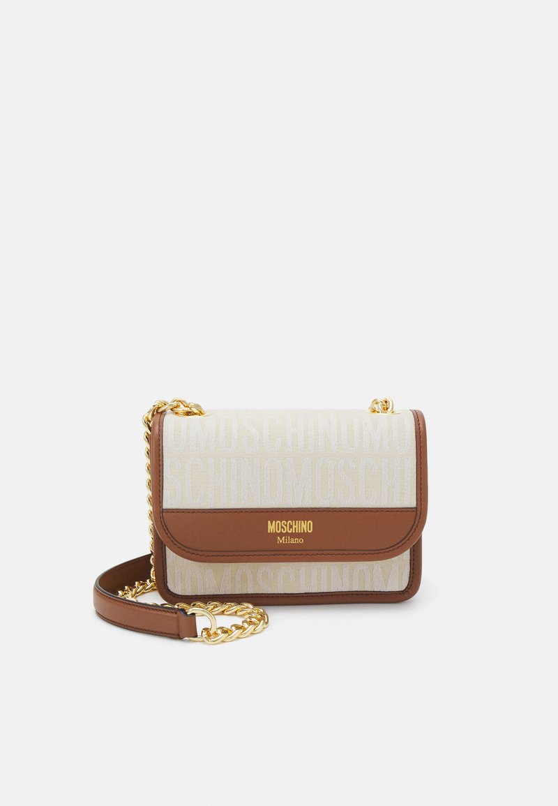 MOSCHINO SHOULDER BAG - Across body bag - ivory/off-white - Zalando.de