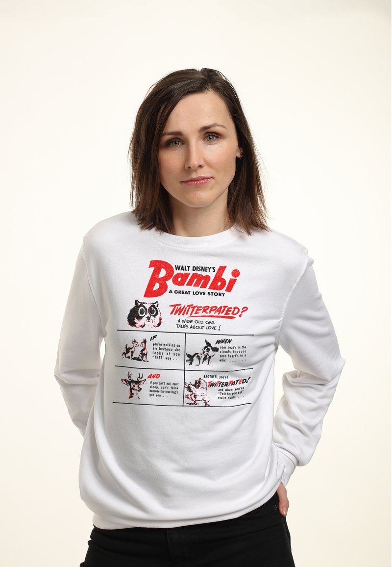 Disney DISNEY BAMBI TWITTERPATED - Sudadera - white