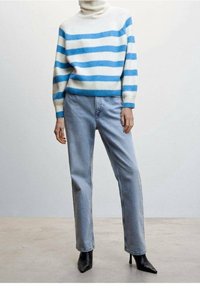 Mango Strickpullover - dark blue