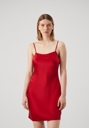 Samsøe Samsøe SAOLIVIA SHORT DRESS - Kokteilinė suknelė / vakarėlių suknelė - chili pepper