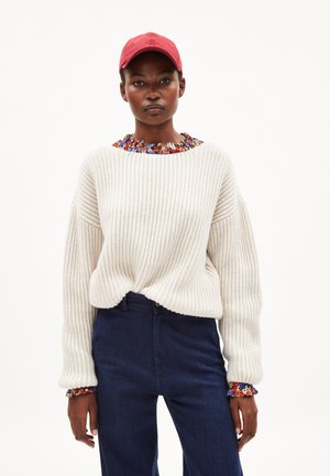 SOLID - Jumper - oatmilk