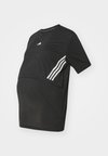 MATERNITY - Majica kratkih rukava s printom - black
