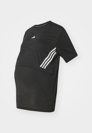 MATERNITY - Printtipaita - black