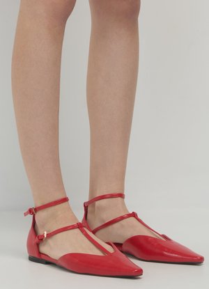 Calliope CON FASCETTE - Ballerine con cinturino - rosso