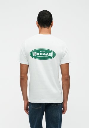 BIG LOGO FRODE TEE - T-Shirt print - white