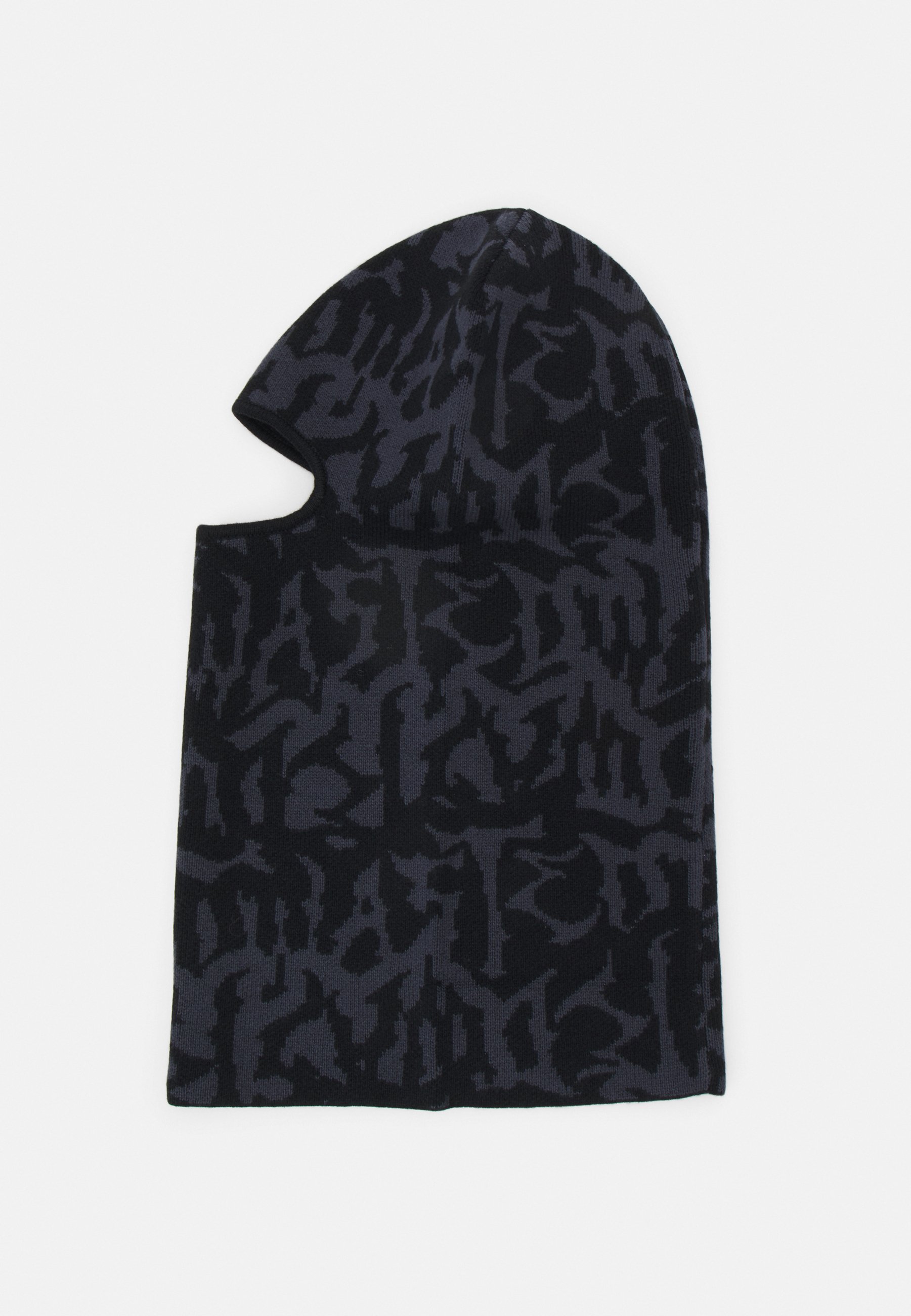 black mask beanie
