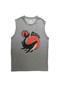 Paradiso Clothing GOJIRA WHALE MUSCLE - Top - grey