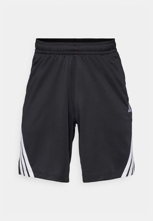 adidas Performance 3-STRIPES   - Pantalón corto de deporte - black white