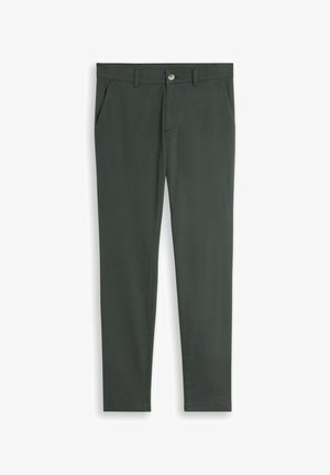 TOM TAILOR, SLIM CHINO - Chino - darkest olive