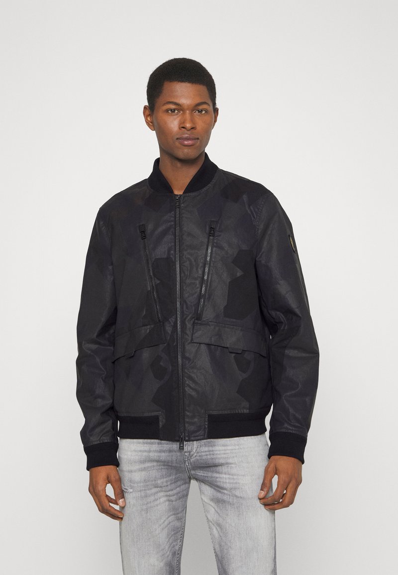 Belstaff FRAGMENT PHOENIX COMBER JACKET Bomber Jacket black