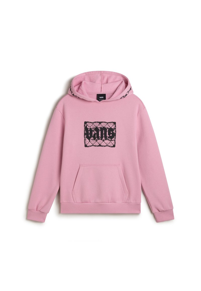 Vans Mikina s kapucí - medium pink