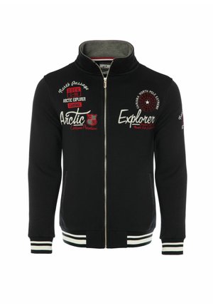 CARISMA PREMIUM  - Športna jopa s kapuco na zadrgo - schwarz