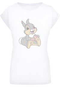 F4NT4STIC DISNEY CLASSICS BAMBI KLOPFER - T-Shirt print - white/weiß