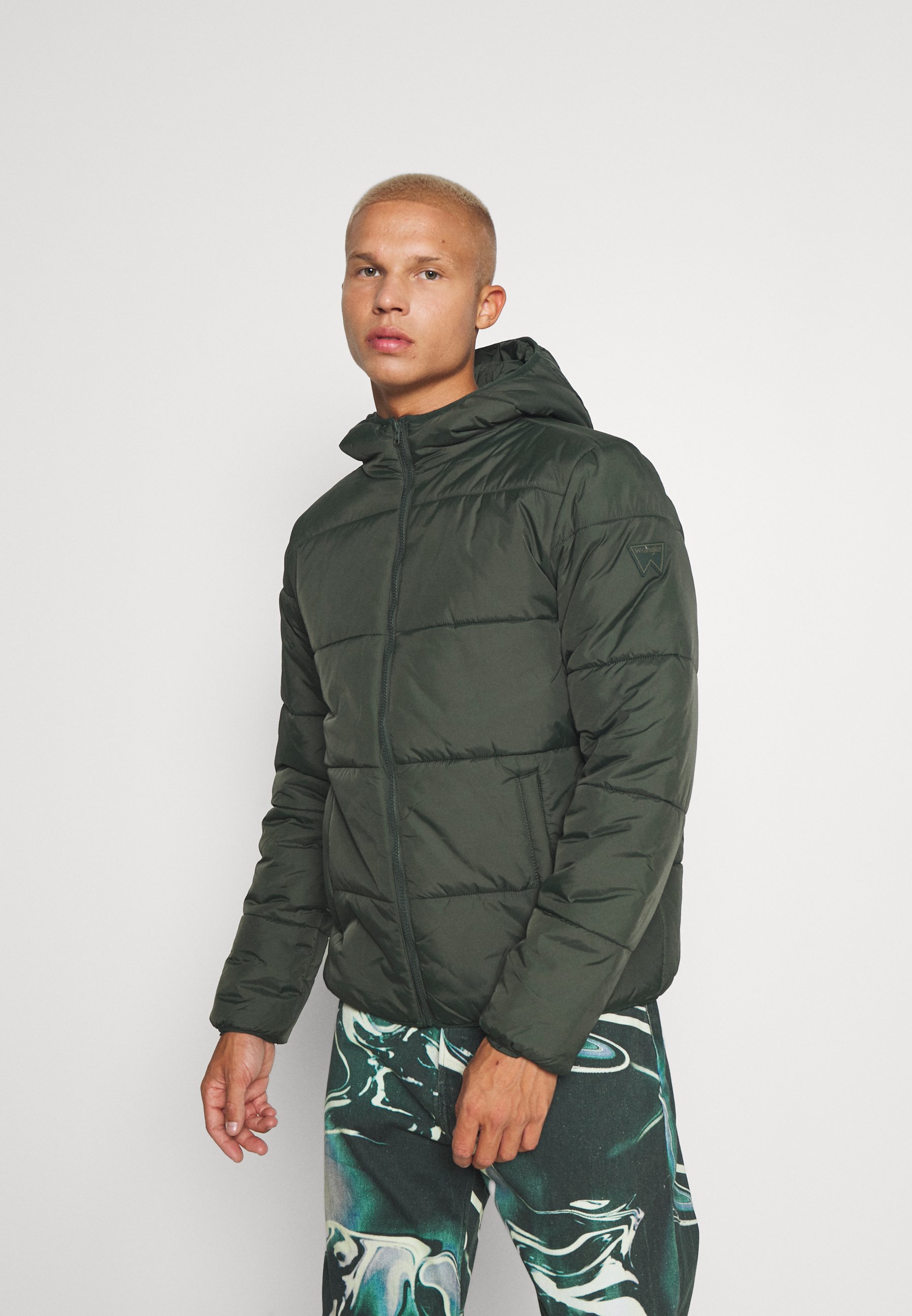 wrangler puffer jacket