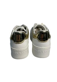 Guess LIFET - Sneakers basse - white gold