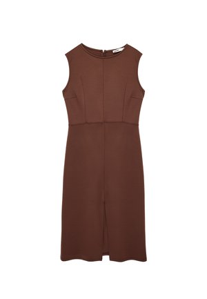 Koton, SLEEVELESS MIDI DRESS . - Day dress - brown