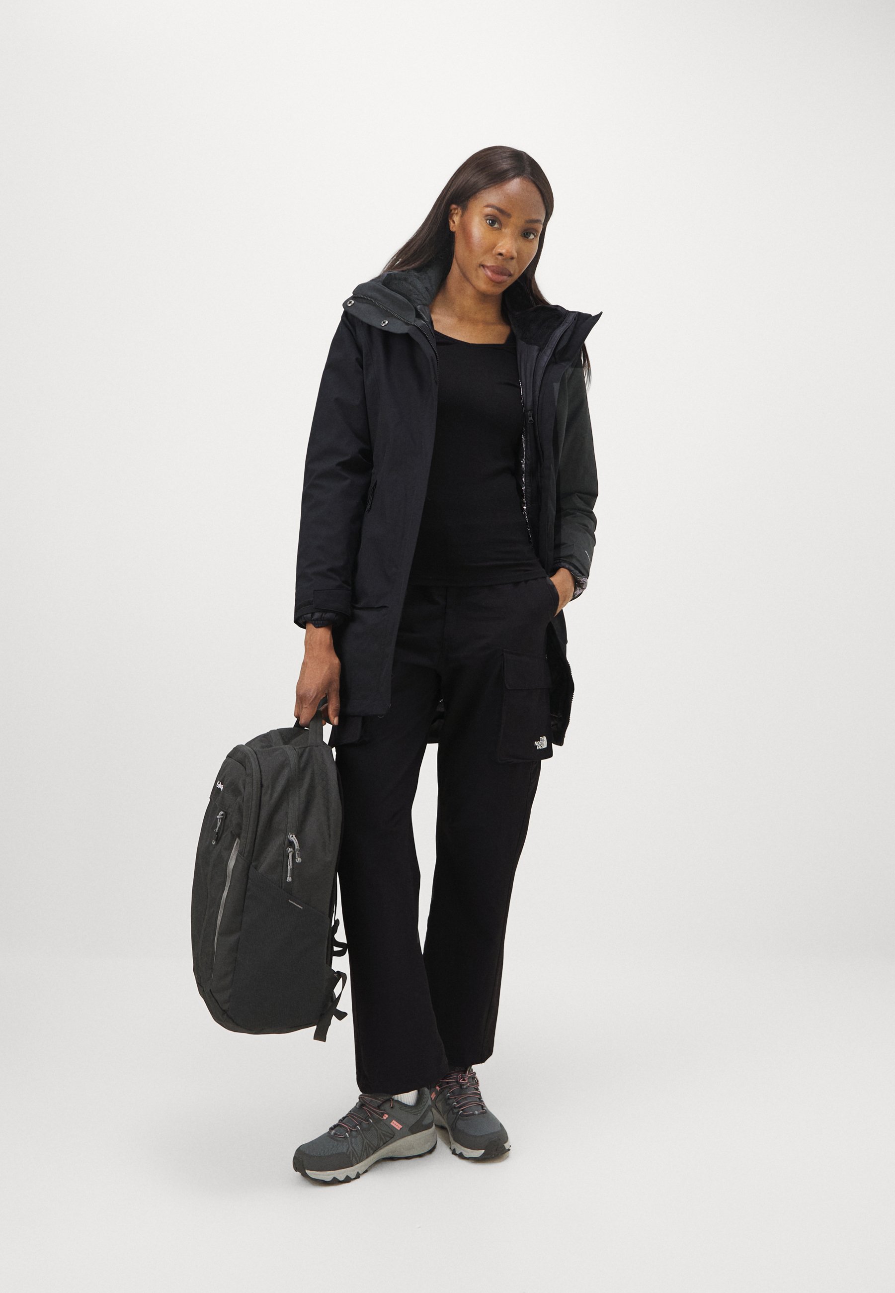 Columbia PULASKI II 3-IN-1 - Short coat - black - Zalando.co.uk