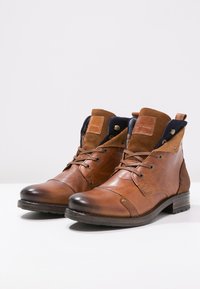 Redskins YEDES - Veterboots - cognac/marine