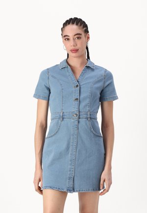 Denimové šaty - light blue denim