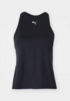 RACERBACK TANK - Top - flat dark gray/fizzy apple