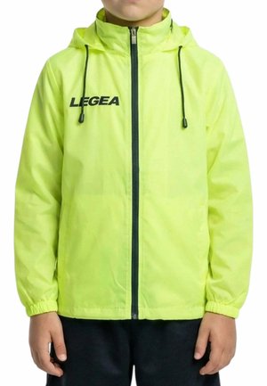 LEGEA RAIN JKT CAIRO COL 4004 - Impermeabile - neon yellow
