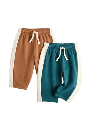 Marks & Spencer, 2 PACK SIDE STRIPE - Teplákové kalhoty - green mix
