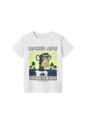 REGULAR FIT - T-shirt imprimé - cloud dancer