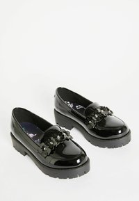 Lipsy LOAFER SCHOOL  - Jalga libistatavad jalanõud - black