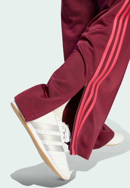 adidas FIREBIRD LOOSE - Tracksuit bottoms - maroon power pink — photo 4