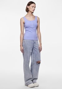 Pieces PCKITTE TANK - Topp - hydrangea