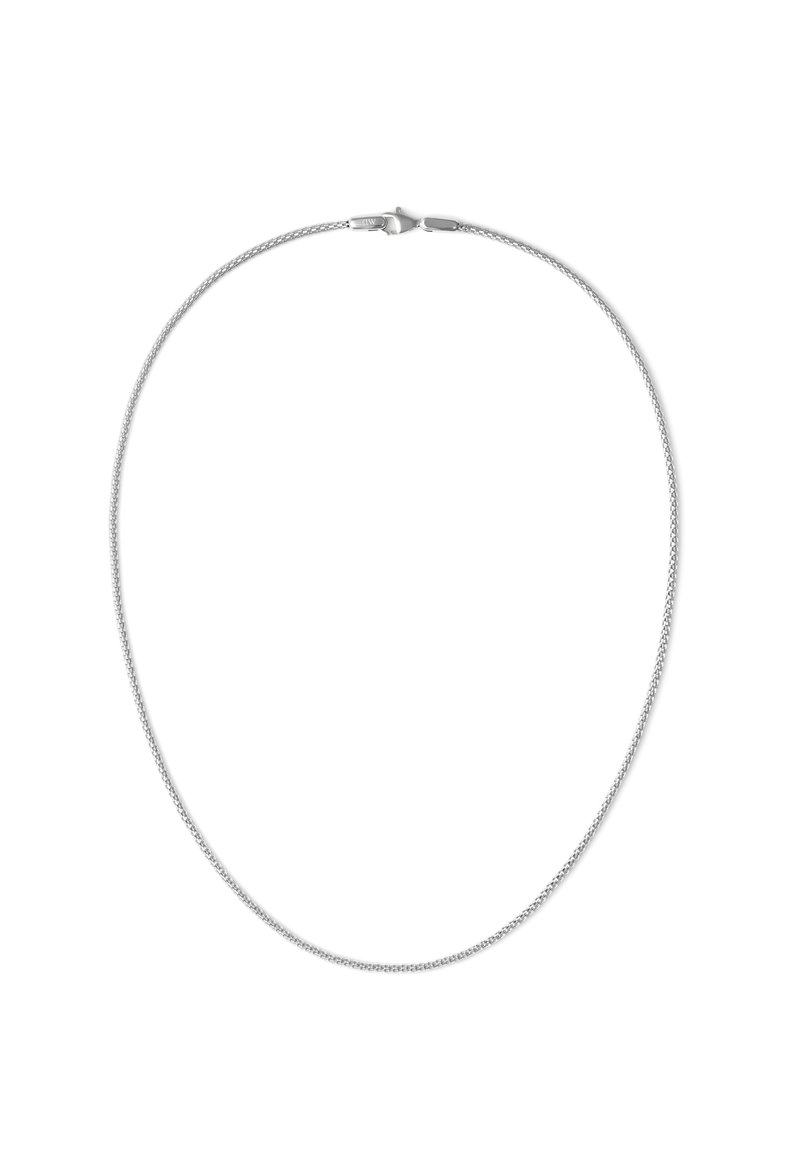 Daniel Wellington TIDE MESH NECKLACE SILVER 1.8 - Collana - silver-coloured